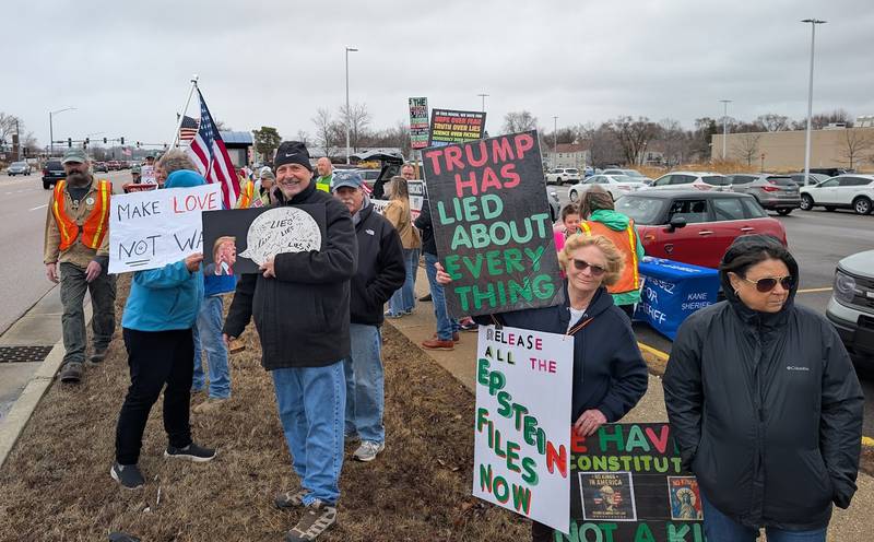 Kane Democrats and other groups held a pro-science, anti-Trump rally Saturday, March 7 at the Kane County Circuit Clerk's Office, 540 S. Randall Road, St. Charles. The rally was part of a National Day of Action hosted by Stand Up for Science.