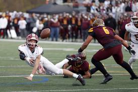 Photos: Morris, Montini meet in state football semis