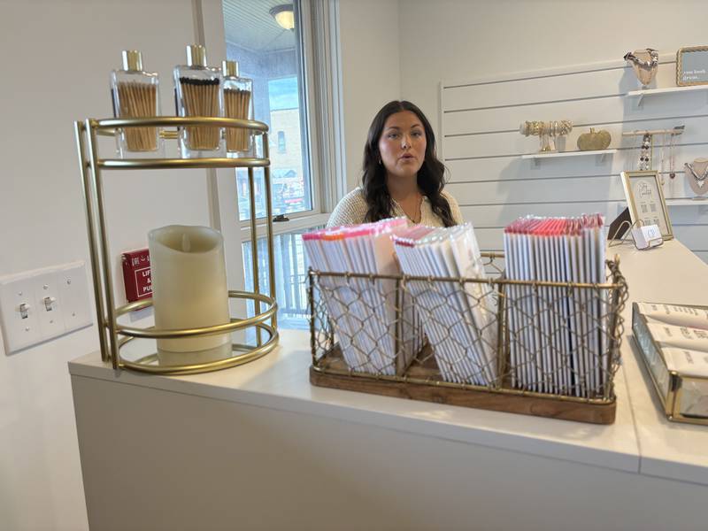 Cami Garifo pictured at her Huntley Shop on Main, CP Boutique, Oct. 28, 2025.