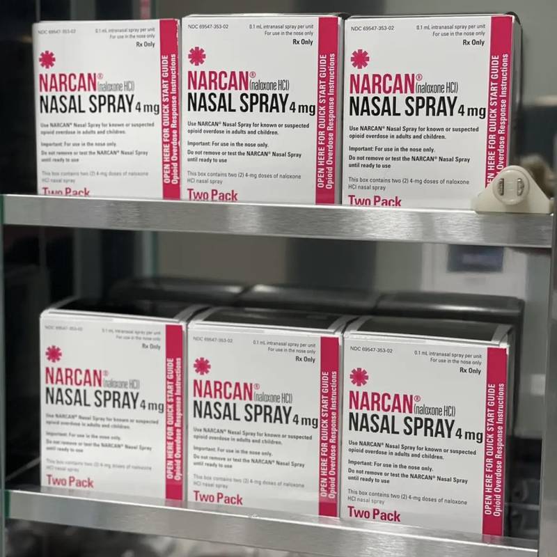 St. Charles Police Department is now providing the public with free Narcan and sharps disposal at the department at 1515 W. Main St.