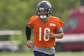 Bears training camp update: Caleb Williams is struggling early. Here’s why coaches aren’t worried.