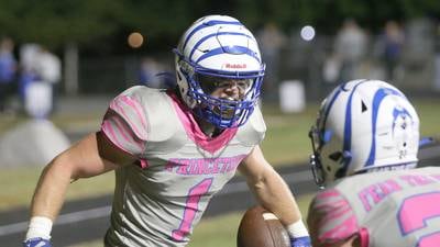 Photos: Princeton football crushes Mendota 48-10 in dominant Week 7 performance