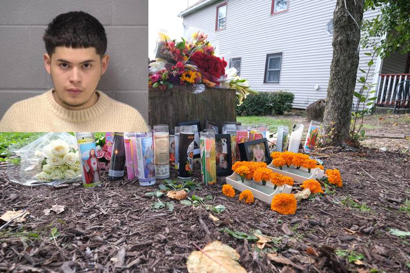 David Grijalva (inset) was charged with shooting and wounding a man at a Halloween party where another gunman killed Holly Mathews Jonathan Ceballos.