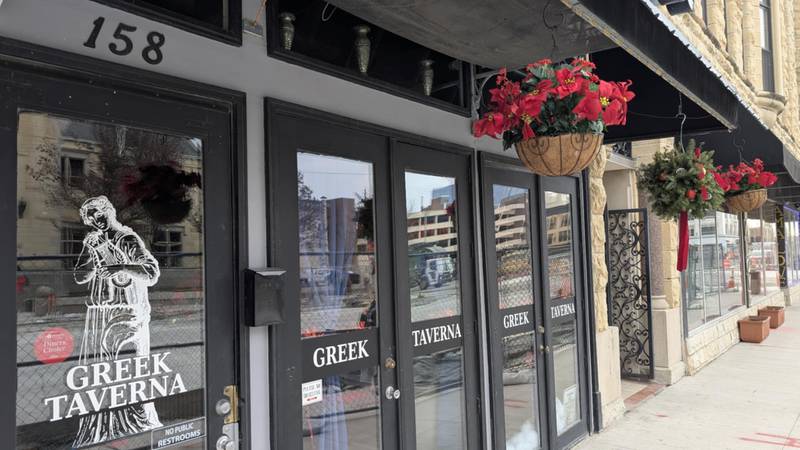 Mousa Greek Taverna is seen Thursday, Dec. 19, 2024, at 158 N. Chicago St. in Joliet.