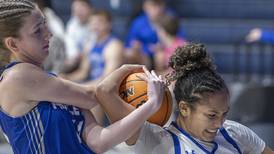 Newman girls hold Princeton to 13 points in second half of 56-41 win