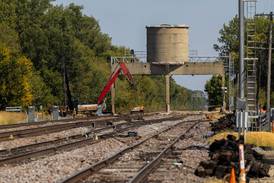 Photos: Piece of railroad history near Nelson being chipped away, demolished