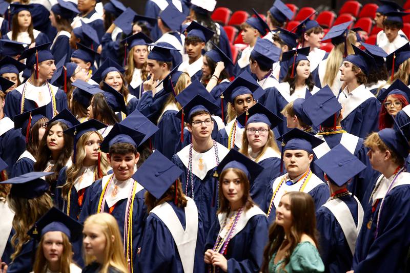 The Oswego High School Class of 2024 Commencement Ceremony was held on Saturday, May 18, 2024 at the Northern Illinois University Convocation Center in DeKalb.
