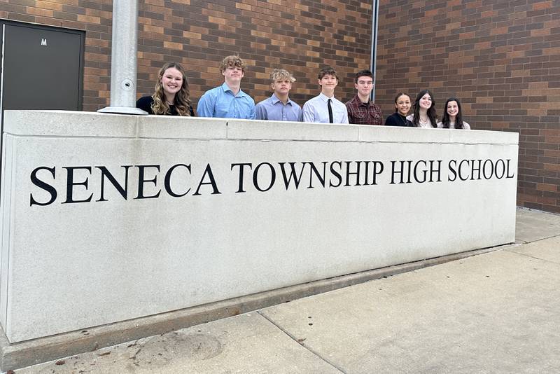 The students who represented Seneca High School were Peyton Enerson, Chase Buis, Gunner Varland, Alex Gagnon, Memphis Echeverria, Hailey Culbertson, Addysen Applebee and Tori Skelton.