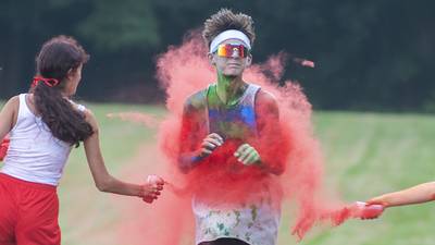 Photos: ROY G BIV color fun run