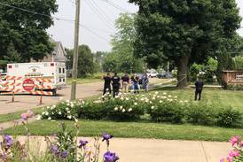 Stabbing victim, man shot by Harvard police identified