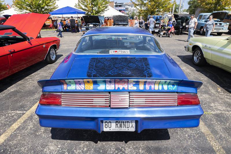 The vehicles on display in Amboy Sunday, August 27, 2023 range from classic to fun.