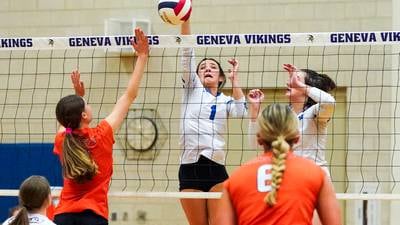 Photos: Geneva vs. Wheaton Warrenville South volleyball