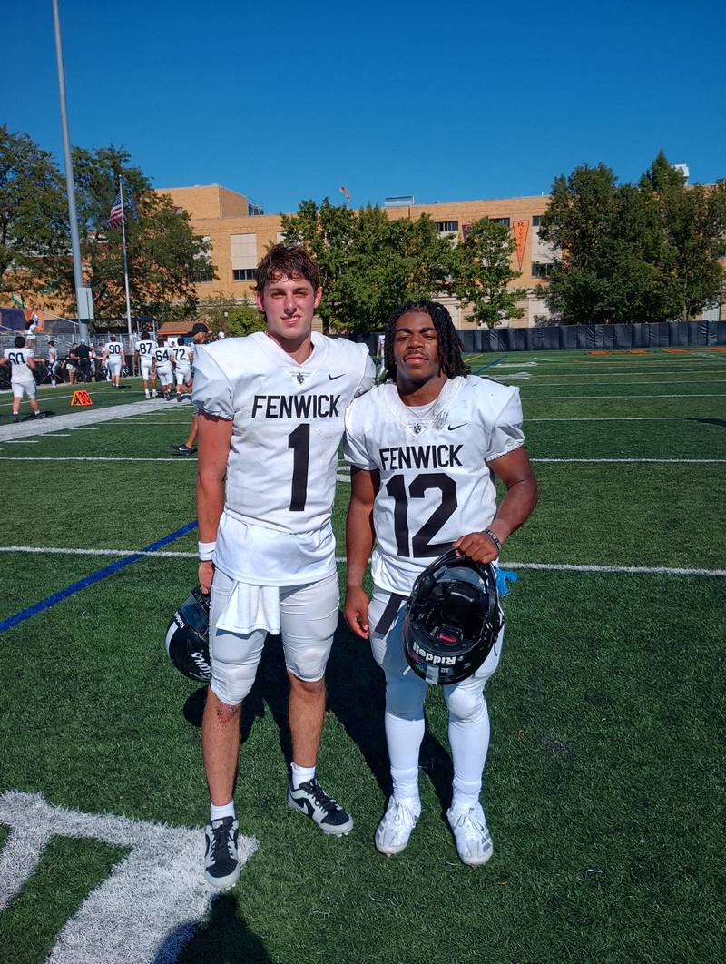 Fenwick's Frankie Hosty and Jamen Williams