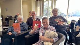 State Sen. Wilcox, DeWitte distribute over 9,000 Valentines to seniors