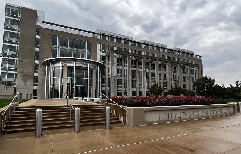 The Stanley J. Roszkowski U.S. Courthouse is pictured in Rockford.