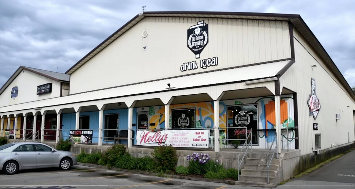 Rt. 66 Old School Brewing and Nelly’s Restaurant are also owned and operated by the adjacent Nelson's furniture family.