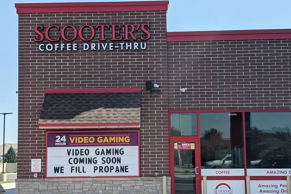 Scooter’s Coffee, Woodie’s Wings now open at Gas N Wash in Oswego