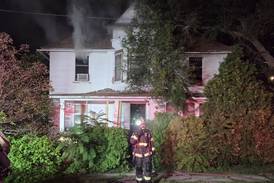 Joliet homeowner able to escape overnight house fire