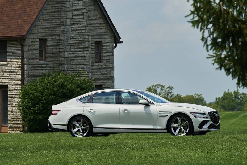 The 2025 Genesis G80 is a world-class luxury sedan.
