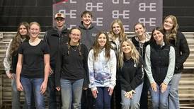 Rochelle FFA horse judging teams compete in Kewanee