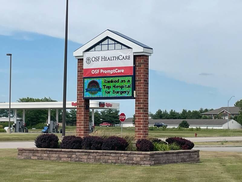 OSF PromptCare will be located at 1650 Midtown Road in Peru.