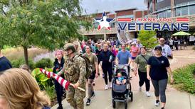 Inaugural Be the One Walk to end veteran suicide a successful first step, DeKalb organizers say