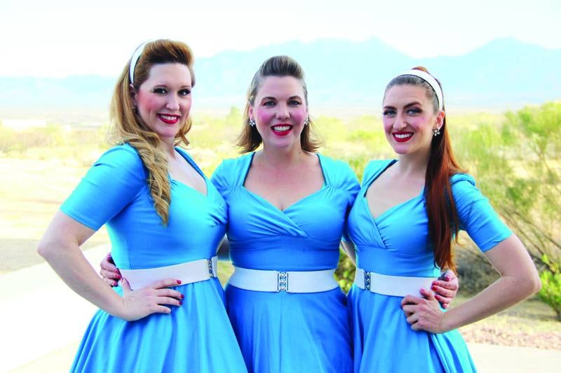 Festival 56 will host the female vocal trio, The Manhattan Dolls, for three performances at 7:30 p.m. on Friday, Sept. 15 and Saturday, Sept. 16 and at 2 p.m. on Sunday, Sept. 17 at the Grace Theater, located at 316 S. Main St. in Princeton.