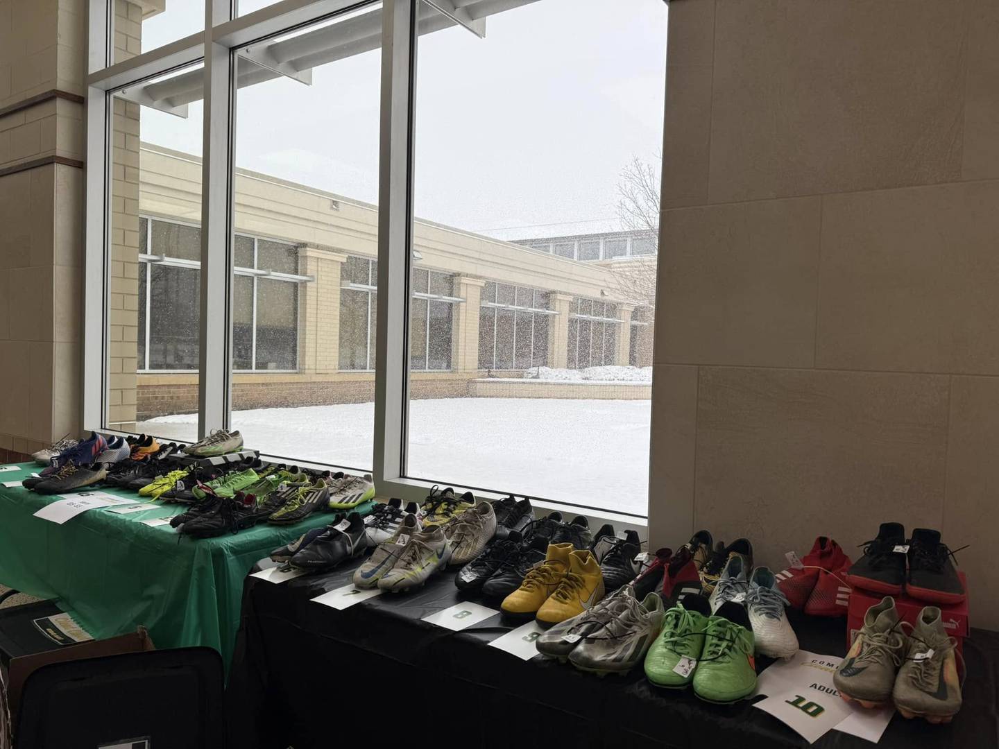 The DeKalb Community Cleat Closet is accepting new and gently used cleat donations