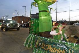 Photos: Marseilles shows its St. Patrick's Day spirit with lighted parade