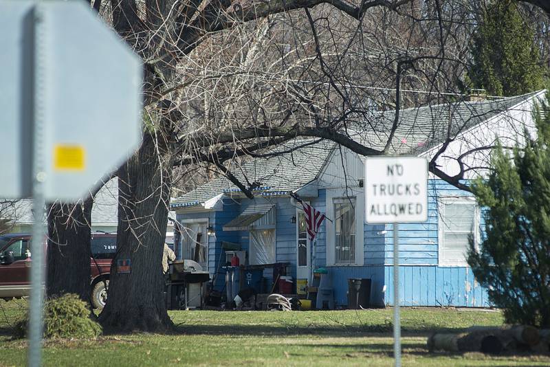 A house at the corner of Bassett and Main in Nelson is at the center of death investigation regarding a child.