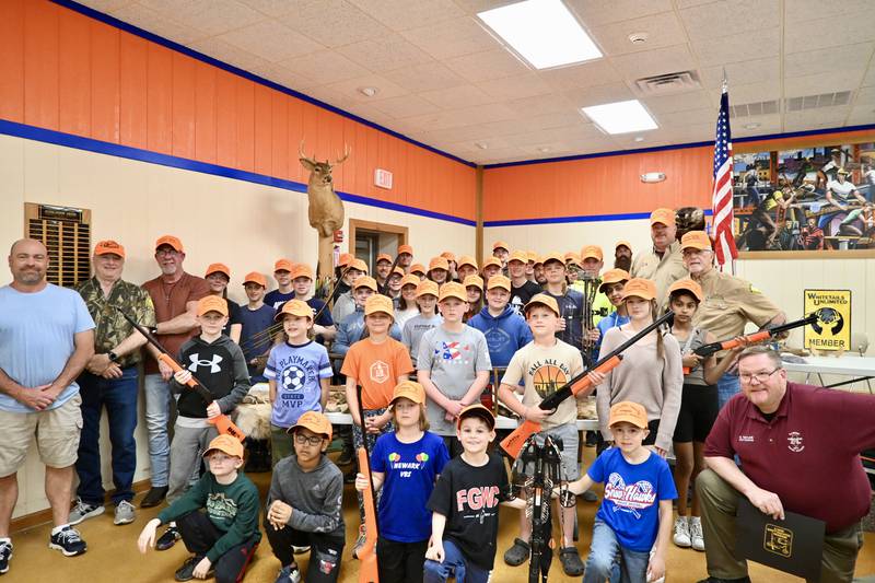 Laborers Local 393 in Marseilles has been sponsoring a pair of hunter safety courses for 30 consecutive years and during Sunday’s class received a certificate of recognition from the Illinois Department of Natural Resources (IDNR) for its continued support of hunter education and firearms safety.