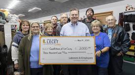 Photos: Labor unions donate to Goodfellows of Lee County
