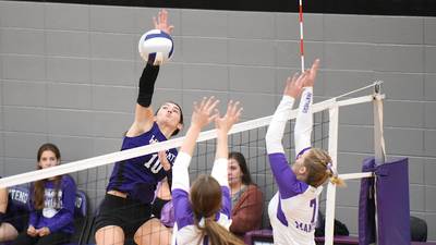 Photos: Wilmington at Manteno girls volleyball