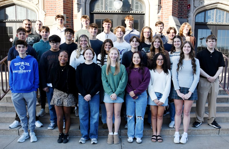 La Salle-Peru Township High School Principal Ingrid Cushing announced that 34 students have been named Illinois State Scholars for the 2025-2026 school year.