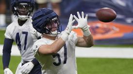 Reunited again, Chicago Bears linebackers Jack Sanborn, T.J. Edwards begin new chapter together