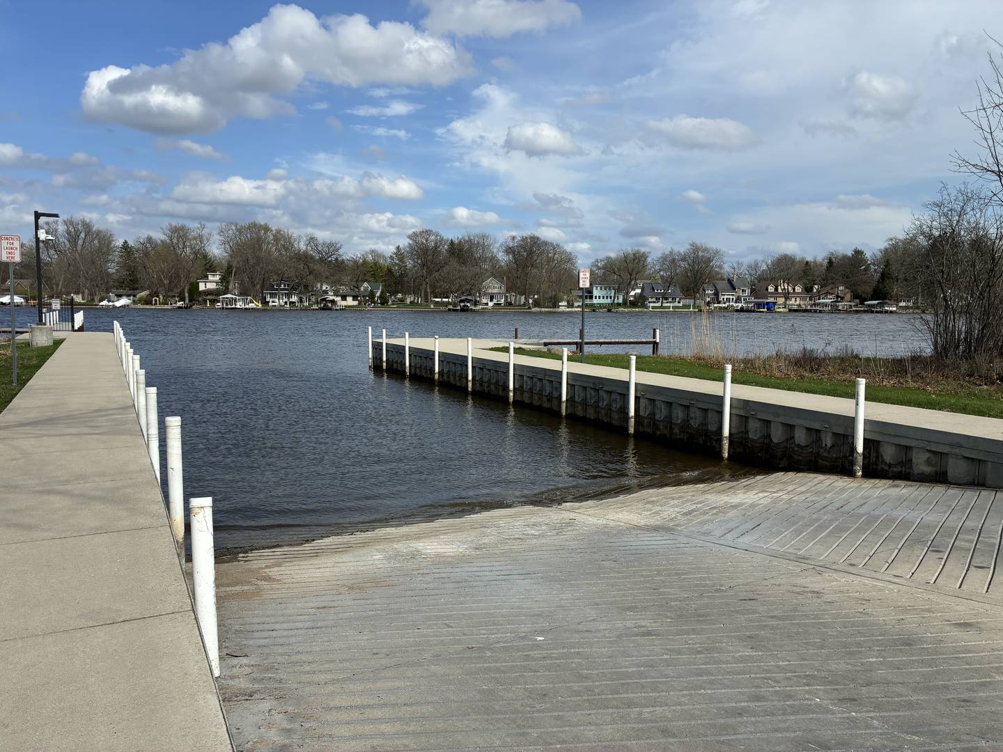 McHenry’s Miller Riverfront Park boat launch, 2900 Charles Miller Road, was renovated with new parking, a building for the McHenry County Sheriffs Office Marine Unit, and a public bathroom, in late 2024. Work on the Charles J. Miller Road bridge this summer will limit access to right-in right-out during construction.