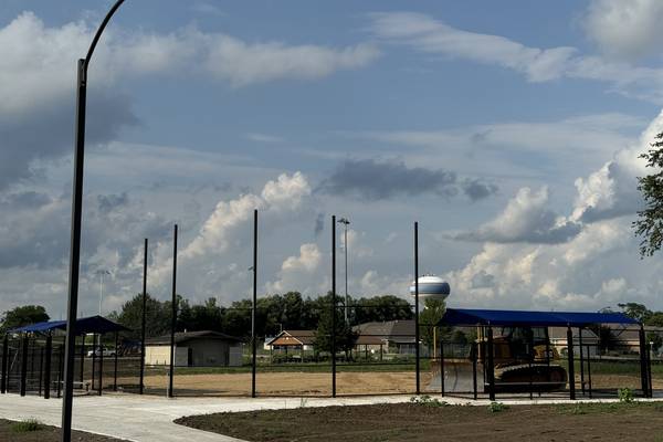 Morris Public Works improving outfield turf at West Side Park