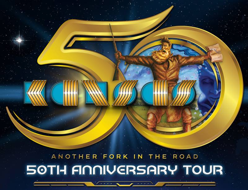 Legendary rock band Kansas is bringing the “Another Fork in the Road” 50th Anniversary Tour to the Genesee Theatre in Waukegan at 7:30 p.m. Saturday, April 13.
