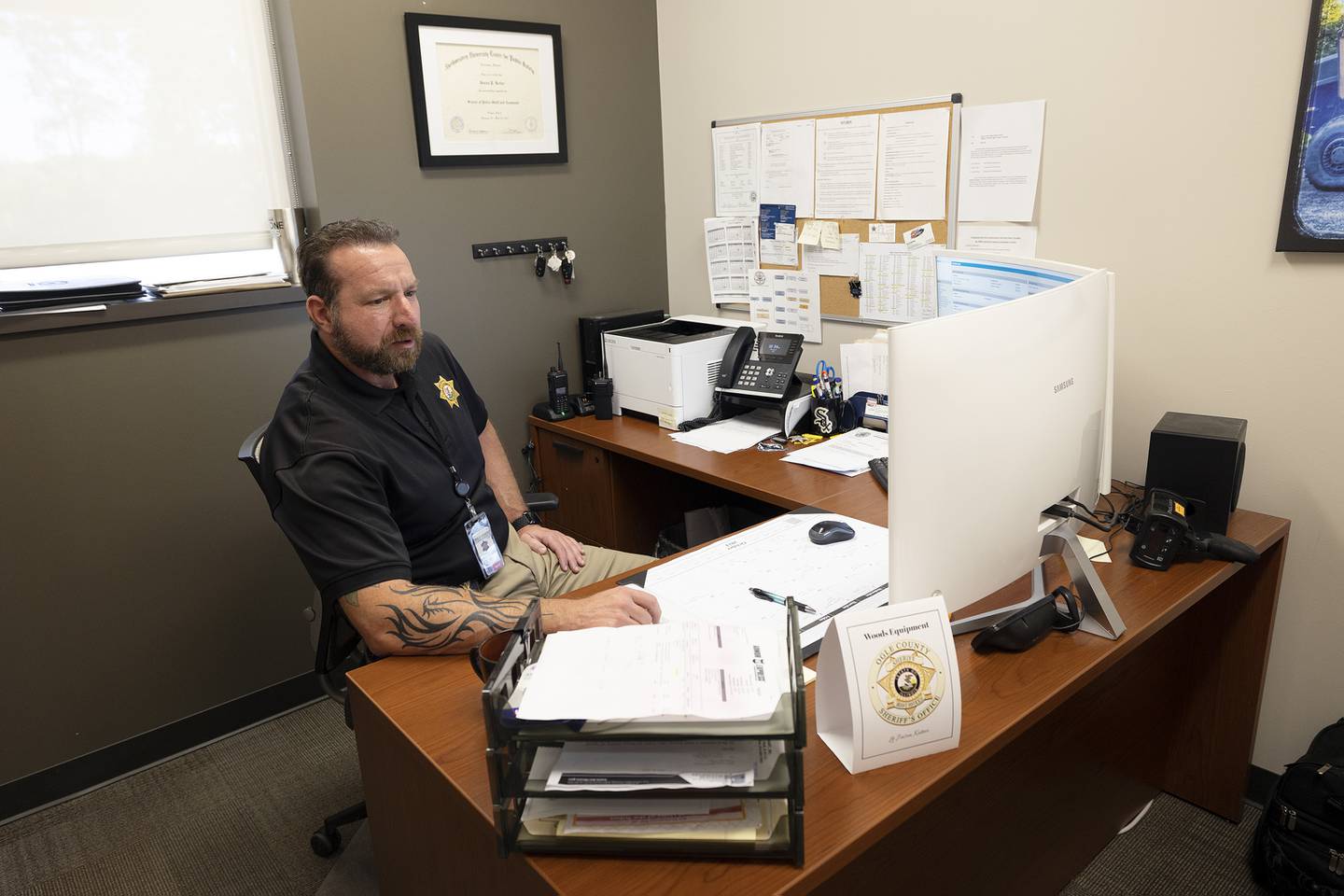 “It’s been a roller coaster,” said Ogle County Sheriff Deputy Lt. Jason Ketter about his recovery from being shot while responding to a disturbed individual in June.