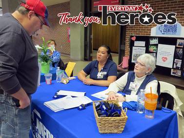 CGH volunteer greets patients with ‘always a smile’ 