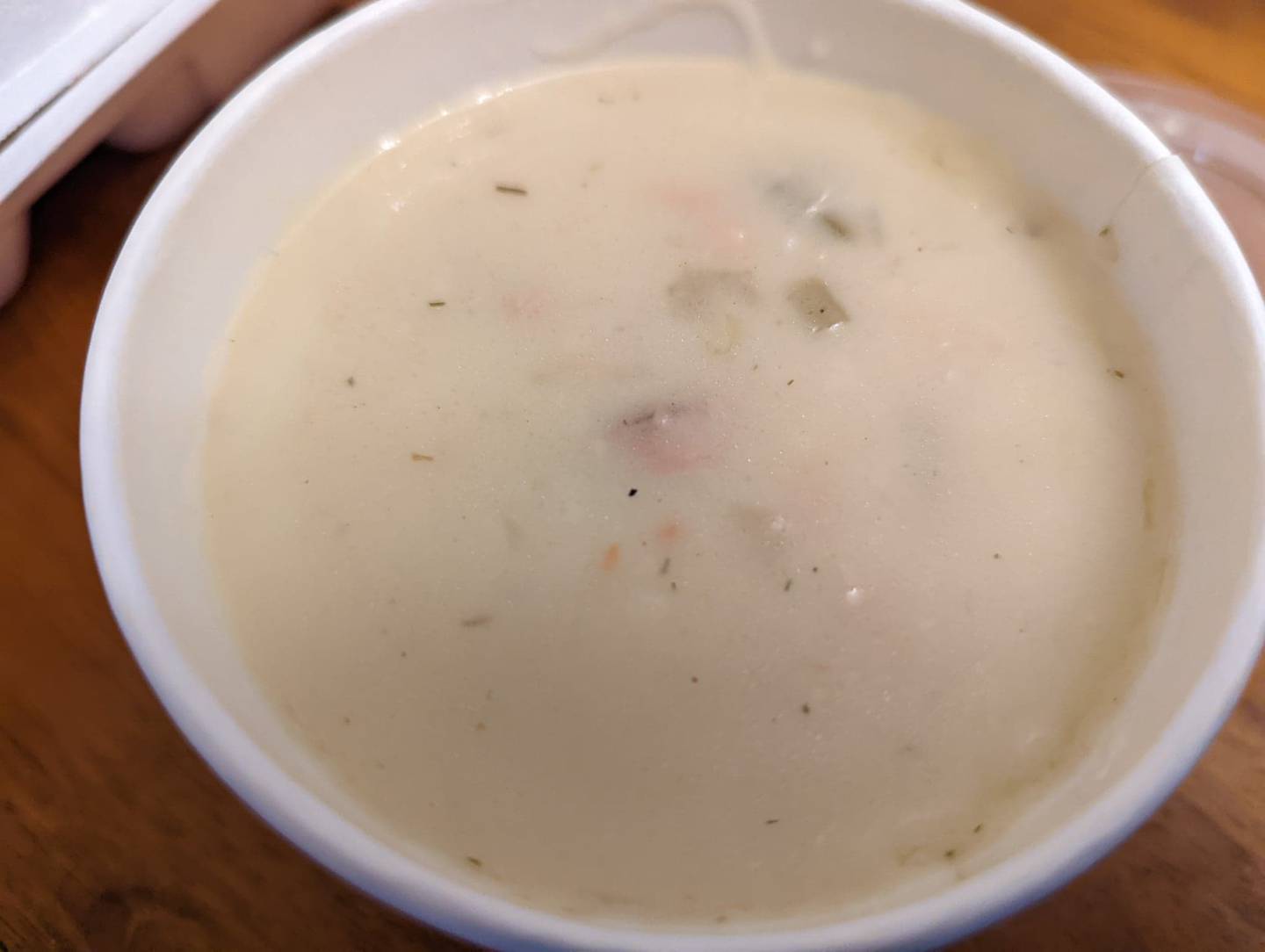 Pictured is the cream of chicken soup as served at Al's Steak House in Joliet. It was creamy and well-seasoned with a classic homestyle taste, the kind of soup that comforts you after a long day.
