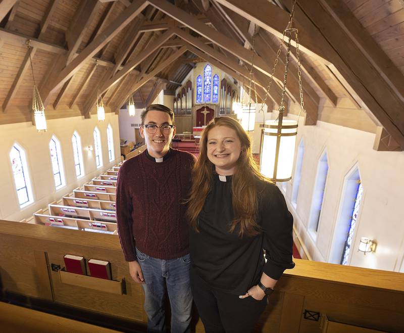 It’s been a year since married Lutheran co-pastors Anthony Windau and Riley Reed-Windau began leading two Dixon congregations.