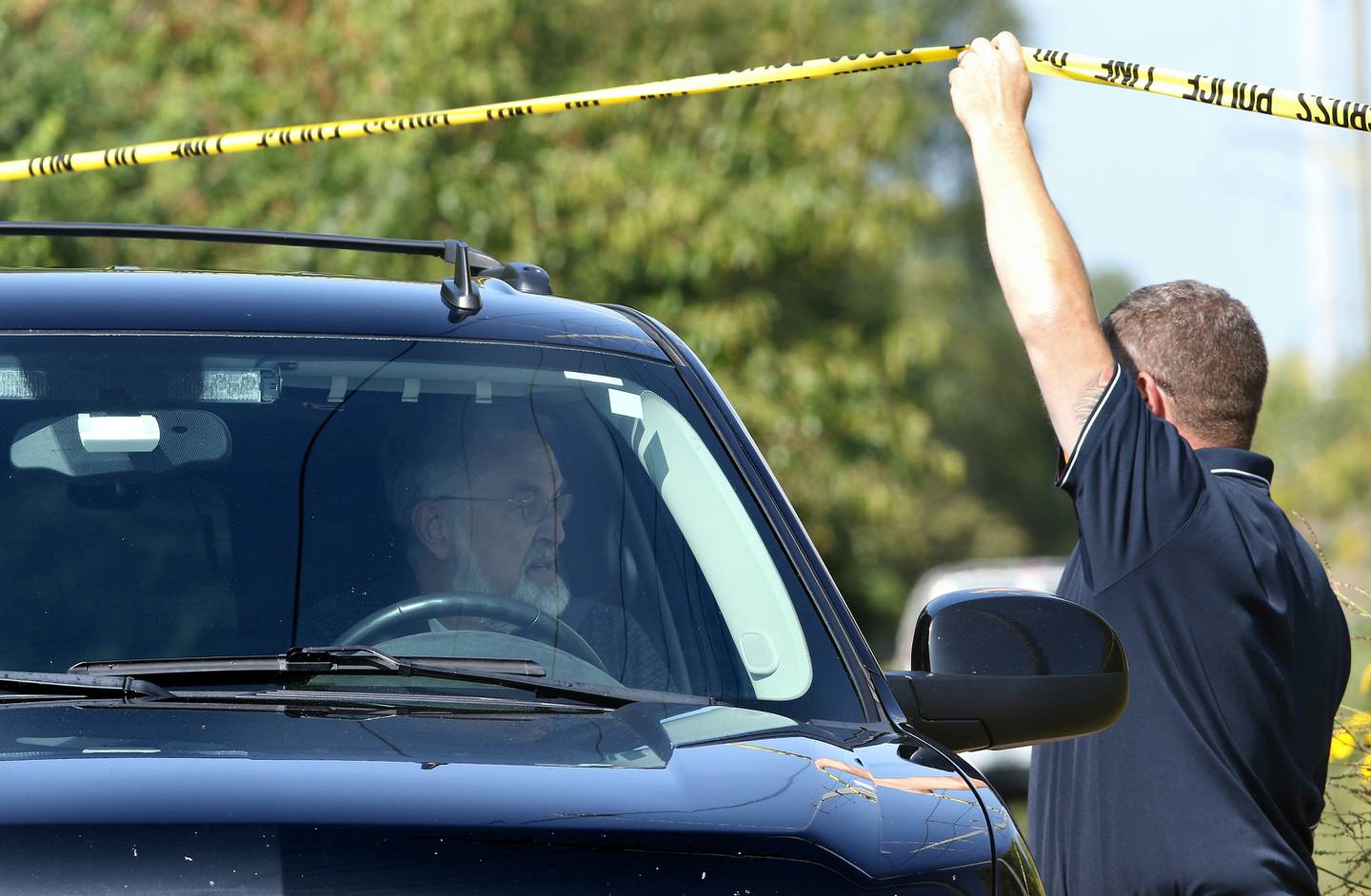 DeKalb County Coroner Dennis Miller leaves the scene of a death investigation in this Shaw Local file photo on Wednesday, Sep. 13, 2017, in DeKalb.