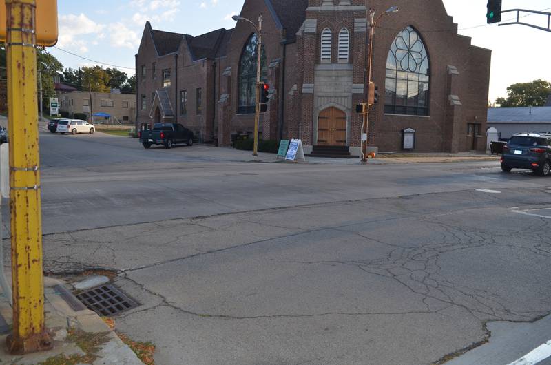 The intersection of U.S. Route 30 and Genesee Street in Morrison is shown Wednesday, Oct. 11, 2023.