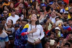 Venezuelan opposition leader María Corina Machado wins the Nobel Peace Prize