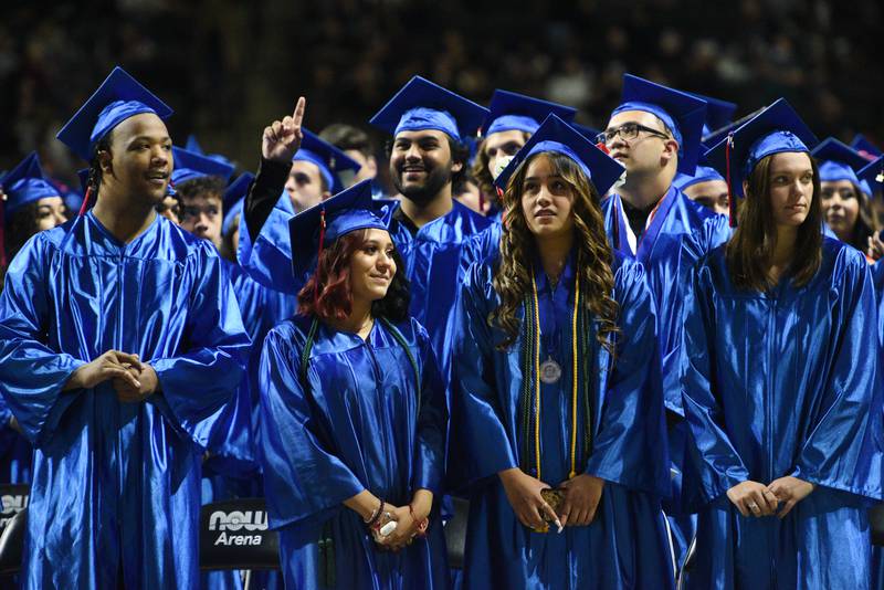 Dundee-Crown High School held its graduation ceremony on Saturday, May 21 at the Now Arena in Hoffman Estates.