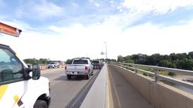 Route 23 in Ottawa congested from construction on Veterans Memorial Bridge