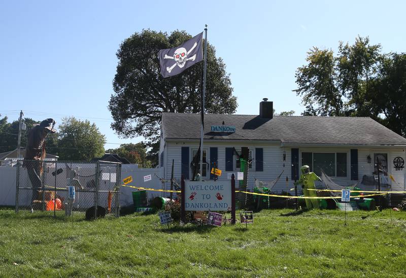 This Halloween home called Dankoland is located in the 200 block of 9th Street on Tuesday, Oct. 10, 2023 in Streator.
