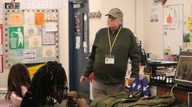 Photos: Veterans visit Clinton Rosette Middle School students in DeKalb