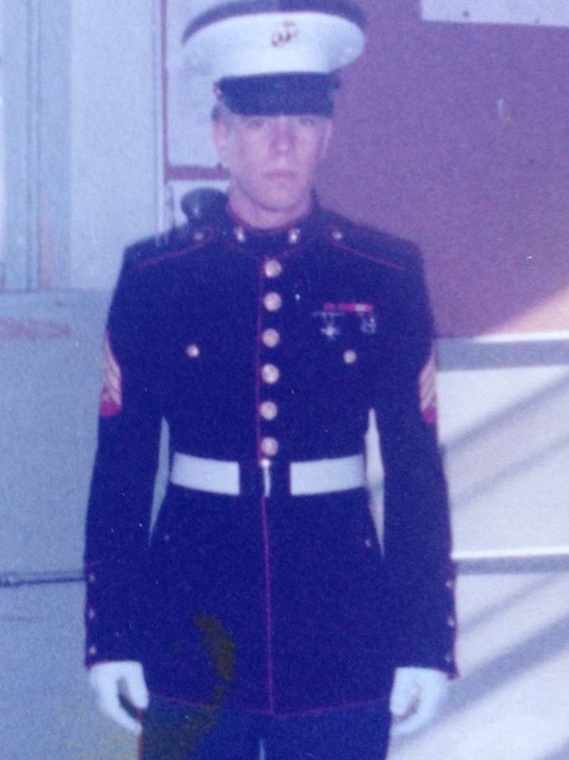 U.S. Marine Rick Prescott helped build "Tent City" at Camp Pendleton in California to house 50,000 refugees fleeing Vietnam.